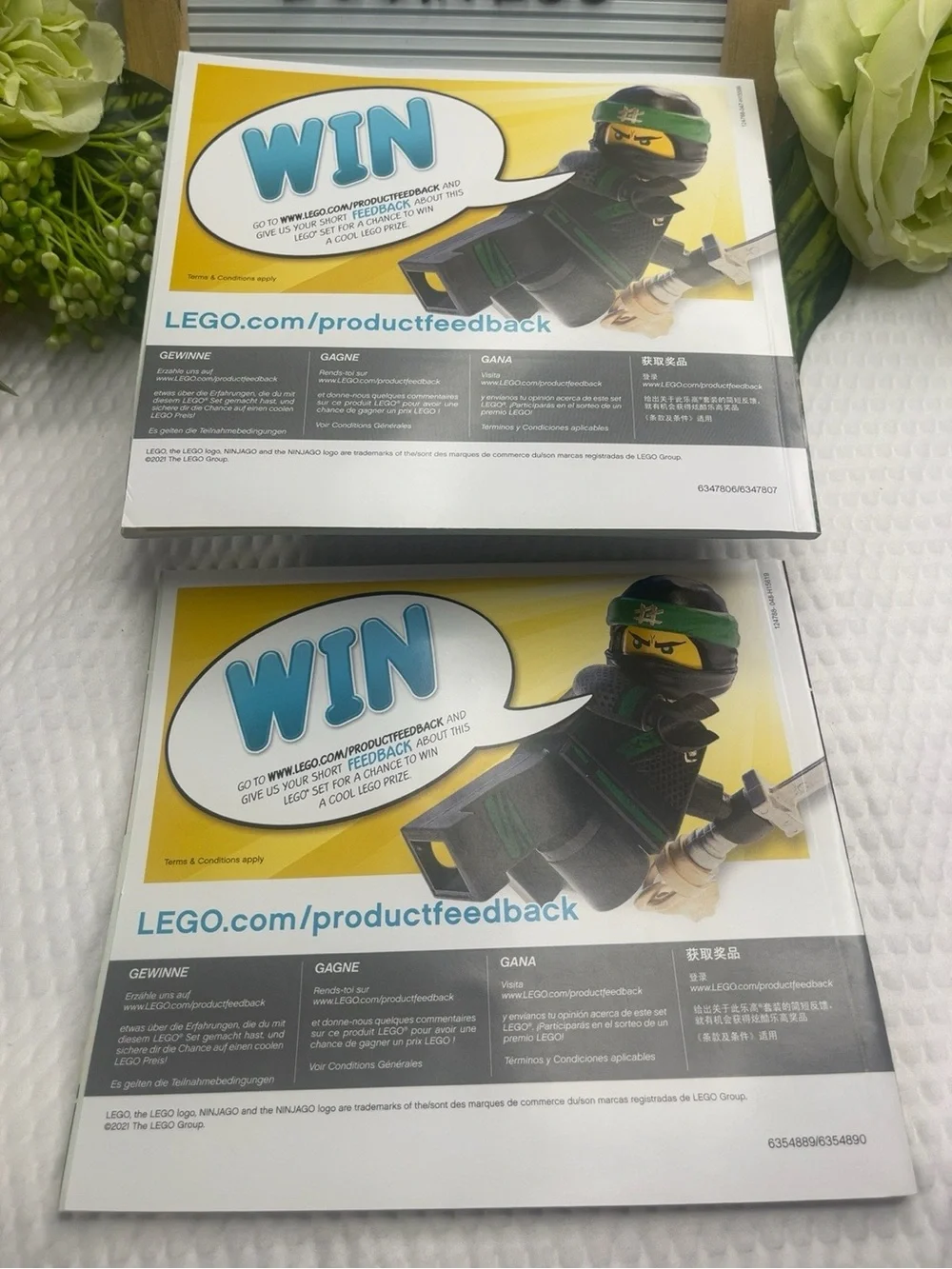 LEGO Ninjago Legacy Instruction Manuals Lot 71736 Boulder Blaster 71737 X-1